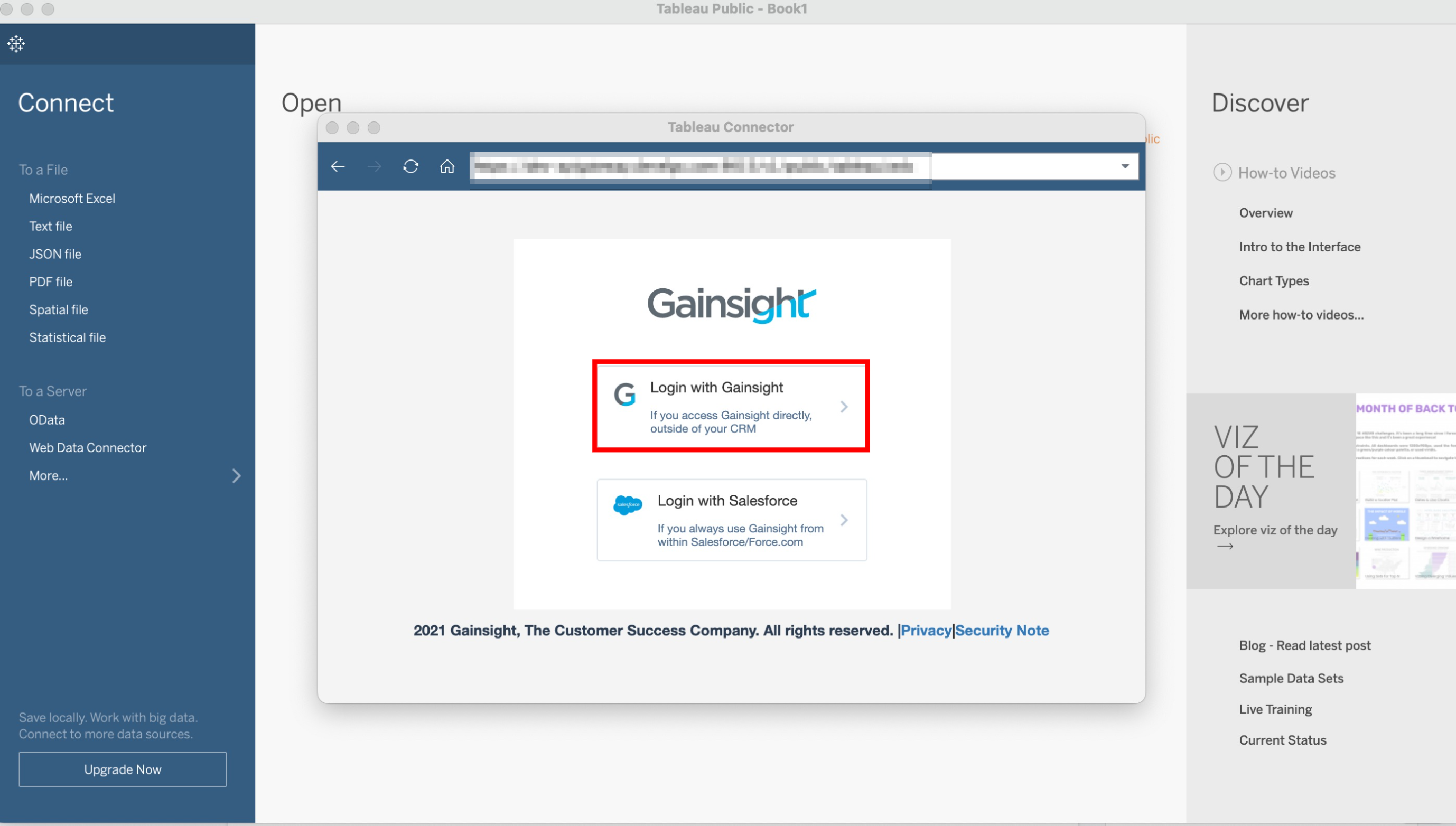 Gainsight Integration with Tableau 1_Login with Gainsight.jpg